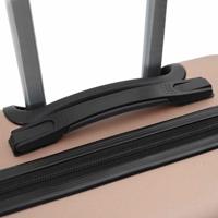 VidaXL Koffer met slot 3 pcs rose gold 50 x 31 x 78 cm abs kunststof - thumbnail