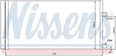 Condensator, airconditioning 940034