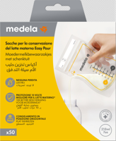 Medela Moedermelk bewaarzakjes 210ml 50 Stuks - thumbnail