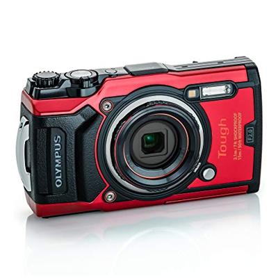OLYMPUS Tough TG-6 Waterdichte Camera, Rood