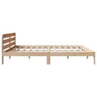 Bedframe zonder matras massief grenenhout 180x200 cm - thumbnail