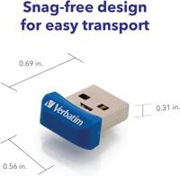 Verbatim Nano USB-stick 64 GB Zwart 98711 USB-A 3.2 Gen 1 - thumbnail