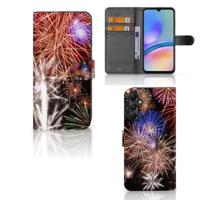 Samsung Galaxy A05s | Wallet Case | met Pasjes | Vuurwerk - thumbnail