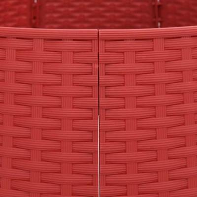 VidaXL Kerstboomrok ø56x23 cm kunststof rood