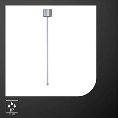 Eutrac 145724 230V-railsysteemcomponenten Railophanging SLV Zilver-grijs
