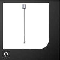 Eutrac 145724 230V-railsysteemcomponenten Railophanging SLV Zilver-grijs - thumbnail