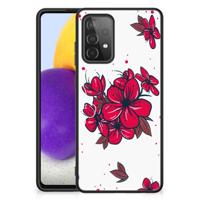 Samsung Galaxy A72 (5G/4G) Bloemen Hoesje Blossom Red - thumbnail