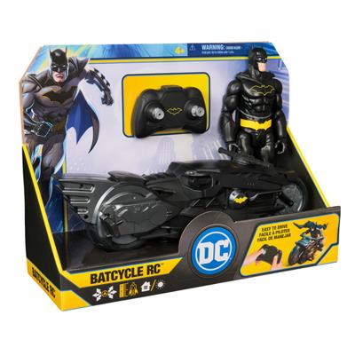 RC Batcycle + Batman-pakket - 30 cm figuur - Batman