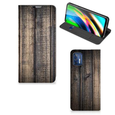 Motorola Moto G9 Plus Book | Wallet Case | Steigerhout