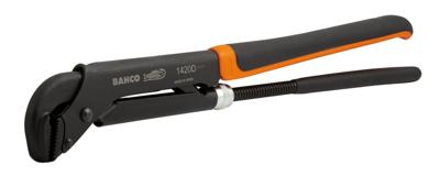 Bahco Pijptang ERGO™ 90° | Zweeds model | rubber grip | 1" | 45 mm - 1410D Bahco Pijptang ERGO™ 90° | Zweeds model | rubber grip | 1" | 45 mm - 1410D