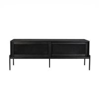 Zuiver TV-meubel 'Hardy' Eikenhout, 160cm, kleur Zwart - thumbnail