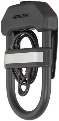 Hiplok dxc with clip and cable - portable u-lock