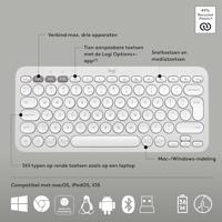 Logitech Pebble 2 Combo toetsenbord Inclusief muis RF-draadloos + Bluetooth QWERTY US International - thumbnail
