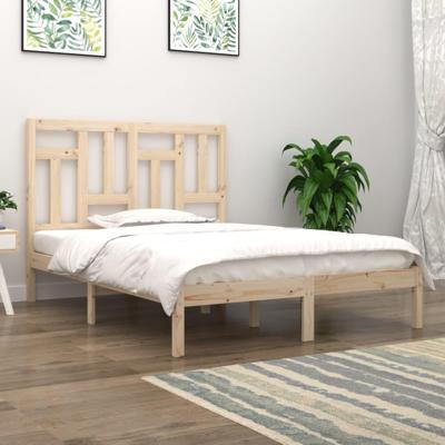 Bedframe massief hout 135x190 cm Bedframe massief hout 135x190 cm