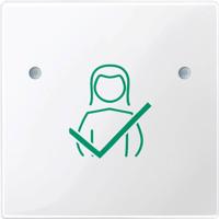 Merten MEG4841-0319 Accessoire System M Polar-wit 1 stuk(s) - thumbnail