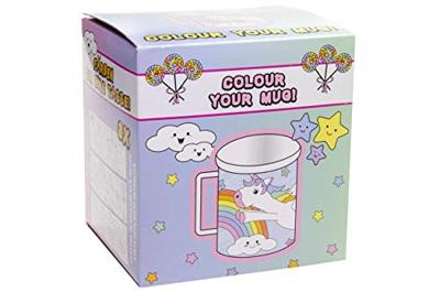 Duckiez Kleur je eigen beker eenhoorn