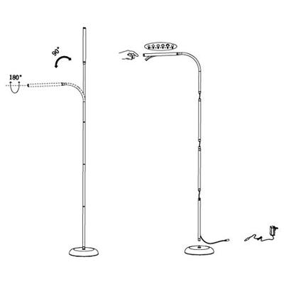 Eglo Led vloerlampLaroa - 96436
