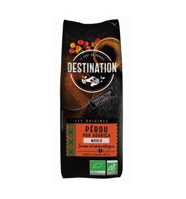 Destination Koffie Peru Gemalen Bio (250g)