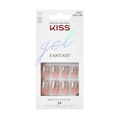 Kiss Gel Fantasy Nails Set Glitter Kiss Gel Fantasy Nails Set Glitter