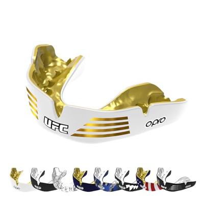 Opro 791000 UFC Instant Custom Dentist Fit Mouthguard - Gold-White - SR Opro 791000 UFC Instant Custom Dentist Fit Mouthguard - Gold-White - SR