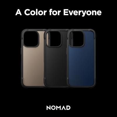 Nomad Rugged hoesje iPhone 16 Pro Max - Black