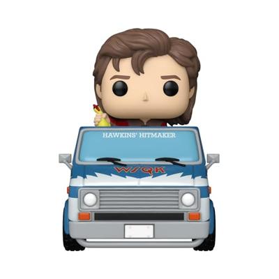 Stranger Things Deluxe Funko Pop Rides Vinyl: Steve with The Squawk Van