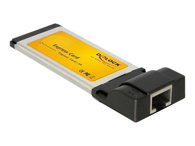 DeLOCK Gigabit Ethernet ExpressCard Adapter 1000 Mbit/s DeLOCK Gigabit Ethernet ExpressCard Adapter 1000 Mbit/s