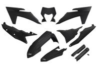 UFO PLAST kappenset trim kit ufo ktm black - thumbnail