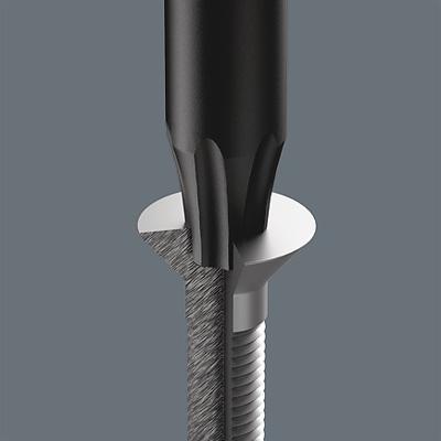 Wera 2067 Torx-schroevendraaier Elektronica en fijnmechanica Grootte T 1 Koplengte: 40 mm 1 stuk(s)