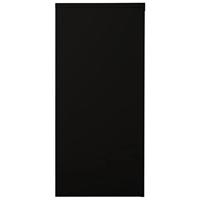 Roldeurkast 90x40x90 cm staal zwart - thumbnail