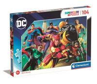 Clementoni legpuzzel super color dc comics, 104st. - thumbnail