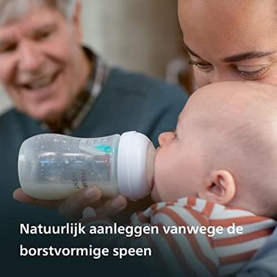 Flesje 260 ml ml Philips AVENT Natural Response AirFree doorzichtig - thumbnail