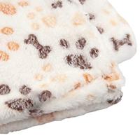 TRIXIE DEKEN LINGO SOFTFLEECE WIT / BEIGE 100X75X2 CM 2 ST - thumbnail