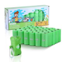 Nobleza Hondenpoepzakjes biologisch afbreekbaar - 30 Rollen met dispenser - thumbnail