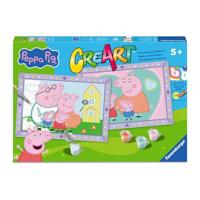 Ravensburger CreArt Peppa&apos;s familie - thumbnail