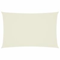 VidaXL Zonnescherm rechthoekig 2x4,5 m oxford stof crèmekleurig - thumbnail
