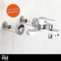 EISL badkamermengkraan diziani wit en chroomkleurig - thumbnail