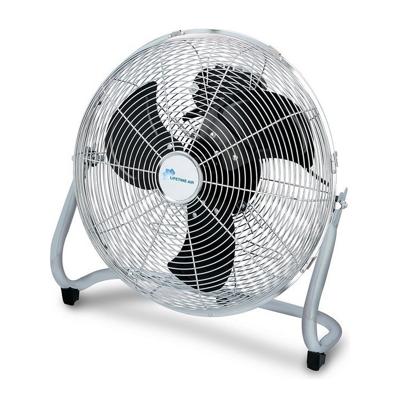 Lifetime Air Vloerventilator Chroom - 40 cm
