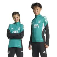 adidas Liverpool Trainingstrui 1/4-Zip Europees 2025-2026 Kids Groen Wit Zwart - thumbnail