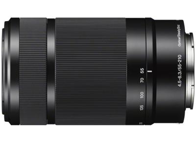 Sony E 55-210mm F/4.5-6.3 OSS zwart Sony E 55-210mm F/4.5-6.3 OSS zwart