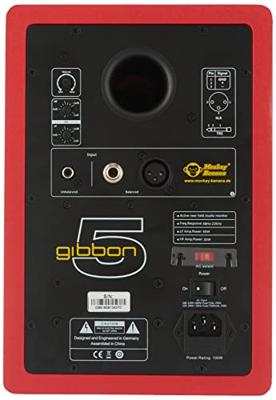 Monkey Banana Gibbon 5 actieve studiomonitor rood (per stuk) Monkey Banana Gibbon 5 actieve studiomonitor rood (per stuk)