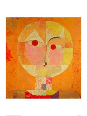 Klee Senecio Kunstdruk 60x80cm