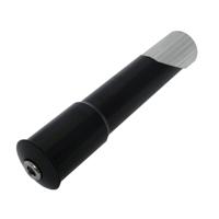 VWP Adapter 22,2 / 140 / 25,4 mm Aluminium Zwart - thumbnail