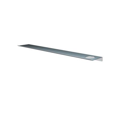 Hotbath &More Shelves - Planchet 80 Cm - Inclusief Bevestigingsrails - Met 1 Uitsparing - Voor Zeepdispenser of Beker - RVS 316