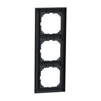 Merten MEG4030-3614 Afdekking Frame System M Antraciet 1 stuk(s) - thumbnail