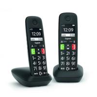 Gigaset E290R-DUO DECT Telefoons 2 Stuks Zwart - thumbnail