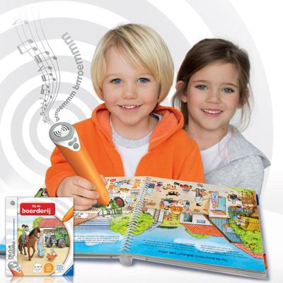 Ravensburger tiptoi starterset boek de boerderij Ravensburger tiptoi starterset boek de boerderij