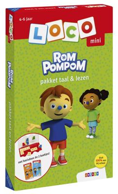 WPG Uitgevers Mini loco - rompompom pakket taal & lezen (4-6 jaar)