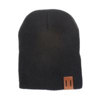 Winter hoed baby zachte warme muts Cap (zwart) - thumbnail