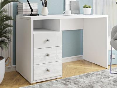 Bureau IRISTA 120 cm wit/hoogglans wit